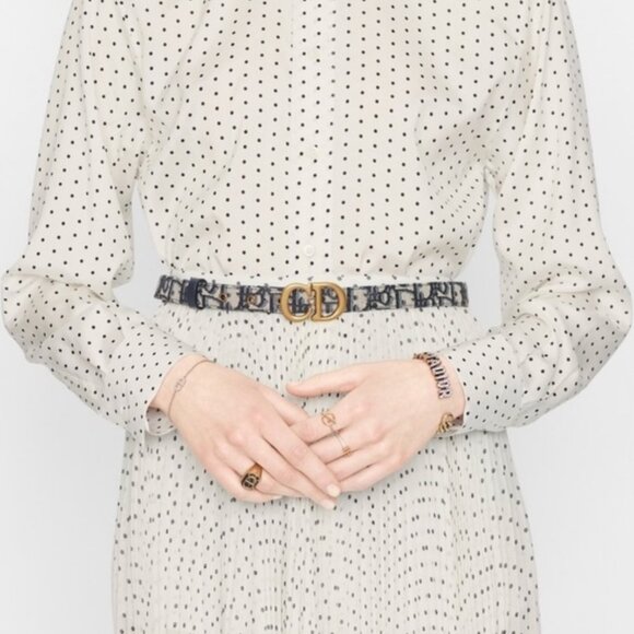 Dior Oblique Jacquard Belt - Picture 1 of 5
